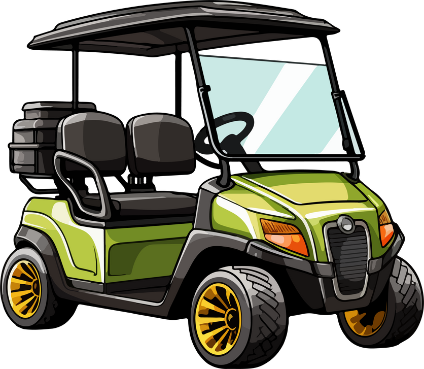 Cute Golf Cart